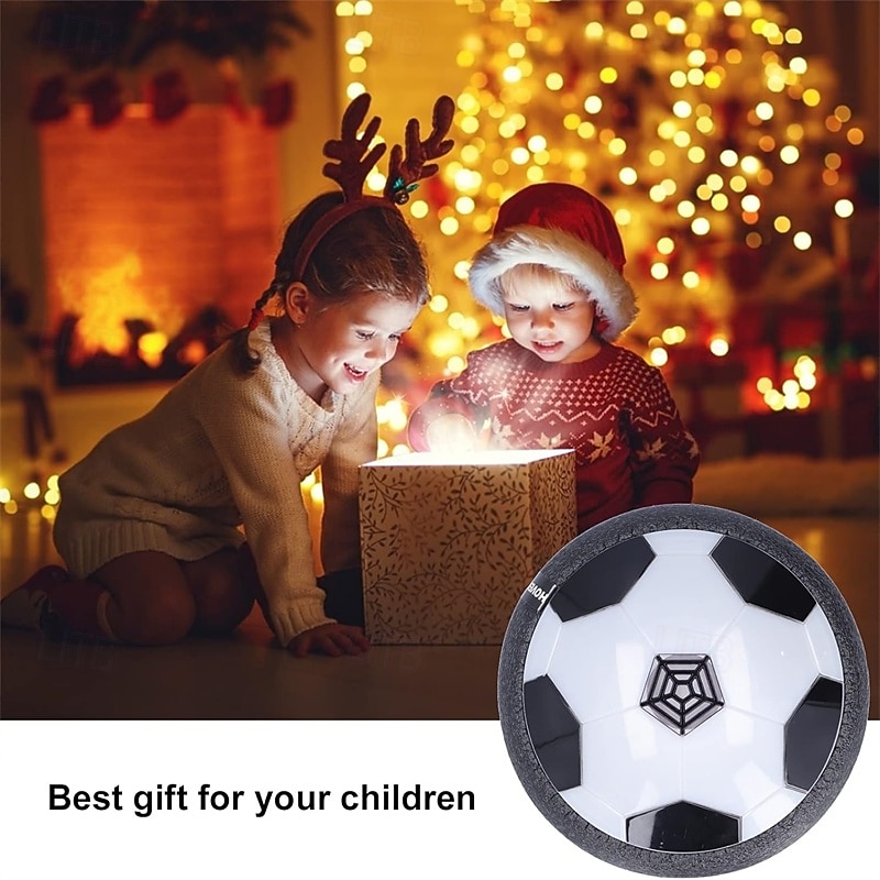 Schwebefußball für Kinder, luftbetriebenes, schwebendes Indoor-Fußballspielzeug mit LED-Beleuchtung, weicher Schaumstoffstoßdämpfer zum Schutz von Möbeln, Sportgeschenk für Jungen, Mädchen und 2026 - $29.99 –P5