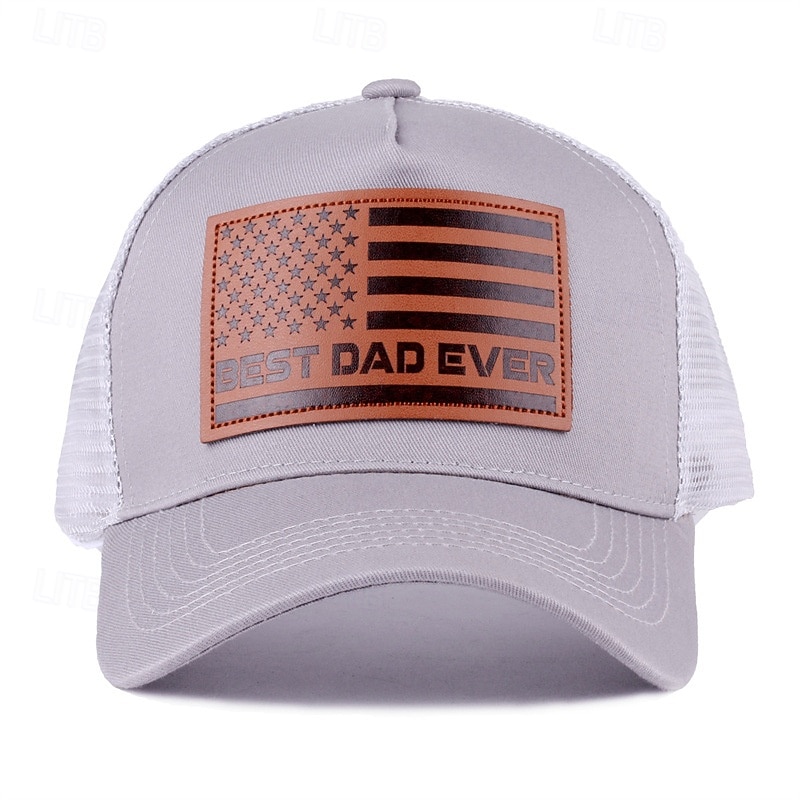 Patriotic Leather Patch Dad Hat Baseball Cap with American Flag, Trucker Style Dad Cap for Men Women, 4th of July Independence Day, 250th Anniversary, Memorial Day Patriotic Hat 2026 - $16.99 –P2