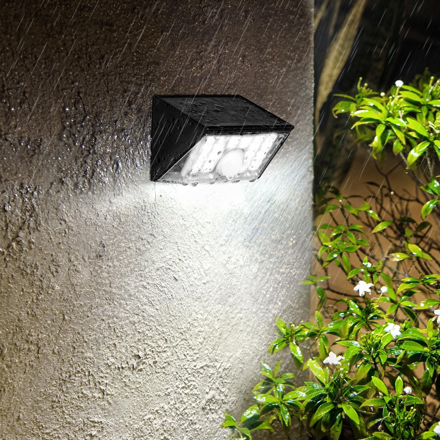 Applique murale solaire intelligente d'extérieur avec détecteur de mouvement, étanche IP65, 22 LED, 4 modes d'éclairage, lampe décorative pour jardin, cour, clôture, mur, villa, porche de 2026 ? $26.99 –P12