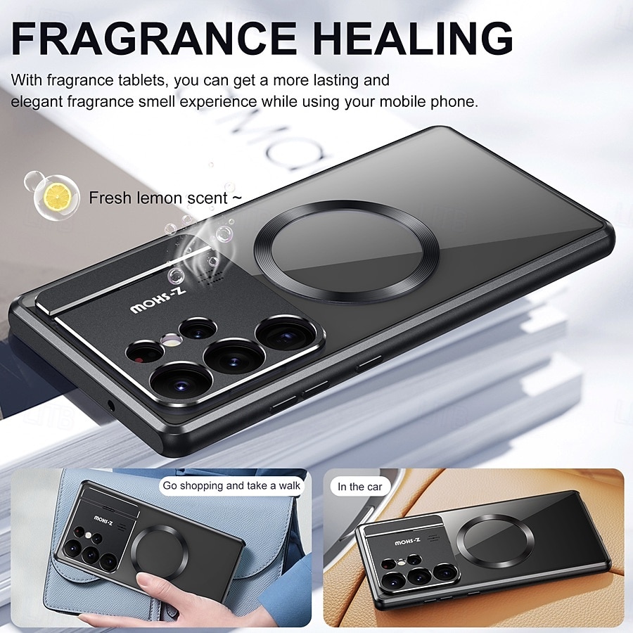 telefon Maska Pentru Samsung Galaxy S26 Ultra Noutate Cu Magsafe rezista Detașabil și Protecție de Ecran Retro MetalPistol ABS + PC 2026 - $32.99 –P7