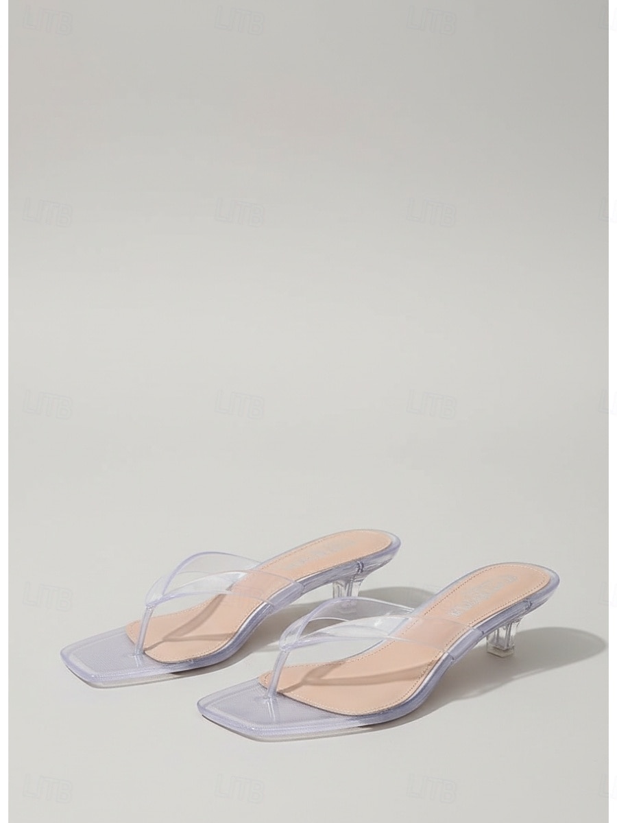 női minimalista barna zselés flip-flop papucsok - vízálló tanga szandál fényes felülettel tengerparti nyaraláshoz, szigetutazáshoz &nyári üdülőruházat 2026 - $46.99 –P3