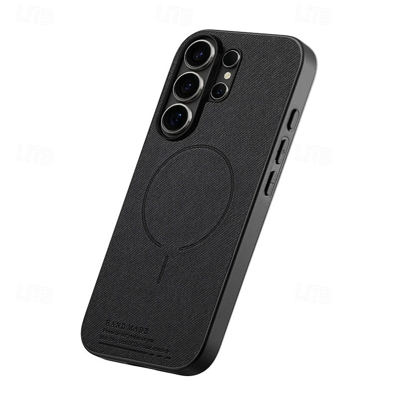 telefon Carcasă Pro Samsung Galaxy S26 S25 Hrana S24 FE S23 Ultra Plus A56 A36 A26 A16 A55 5G A35 5G Magnetické adsorpční pouzdro Podpora bezdrátového nabíjení Nárazuvzdorné TPU PU kůže 2026 - $13.99 –P3