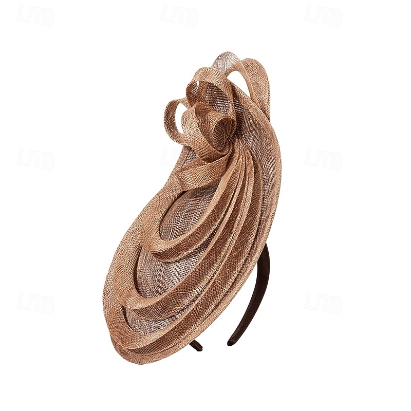 Derby Cappello Fascinator affascinante Gentildonna Costume Per donna Derby Ascot Festival delle corse di cavalli Adulti Cappello Estate Primavera del 2026 a $60.99 –P12