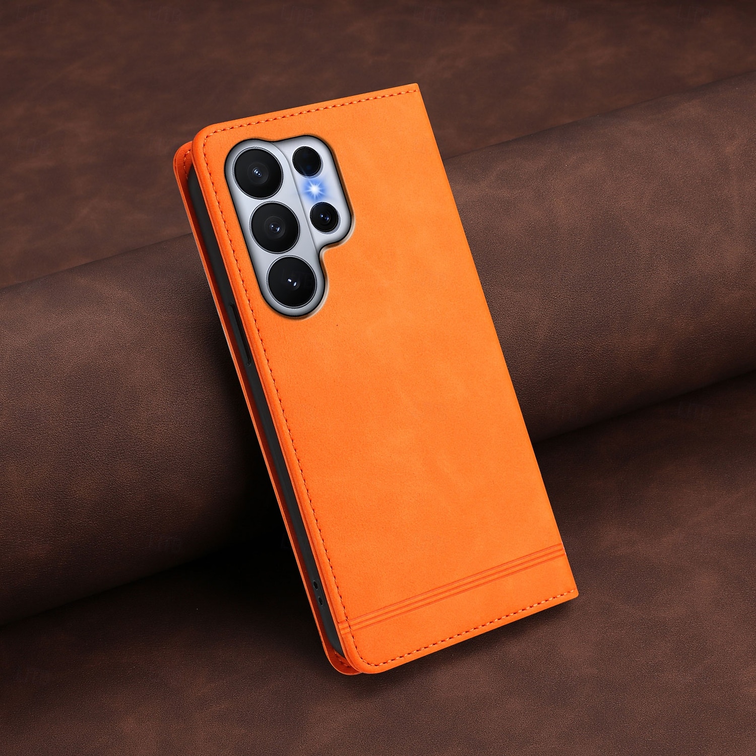 telefon fodral Till Samsung Galaxy S26 S26 Ultra Plus Plånboksfodral med stativ Magnet Stöd för trådlös laddning Kontor / företag TPU PU läder 2026 - $15.99 –P2