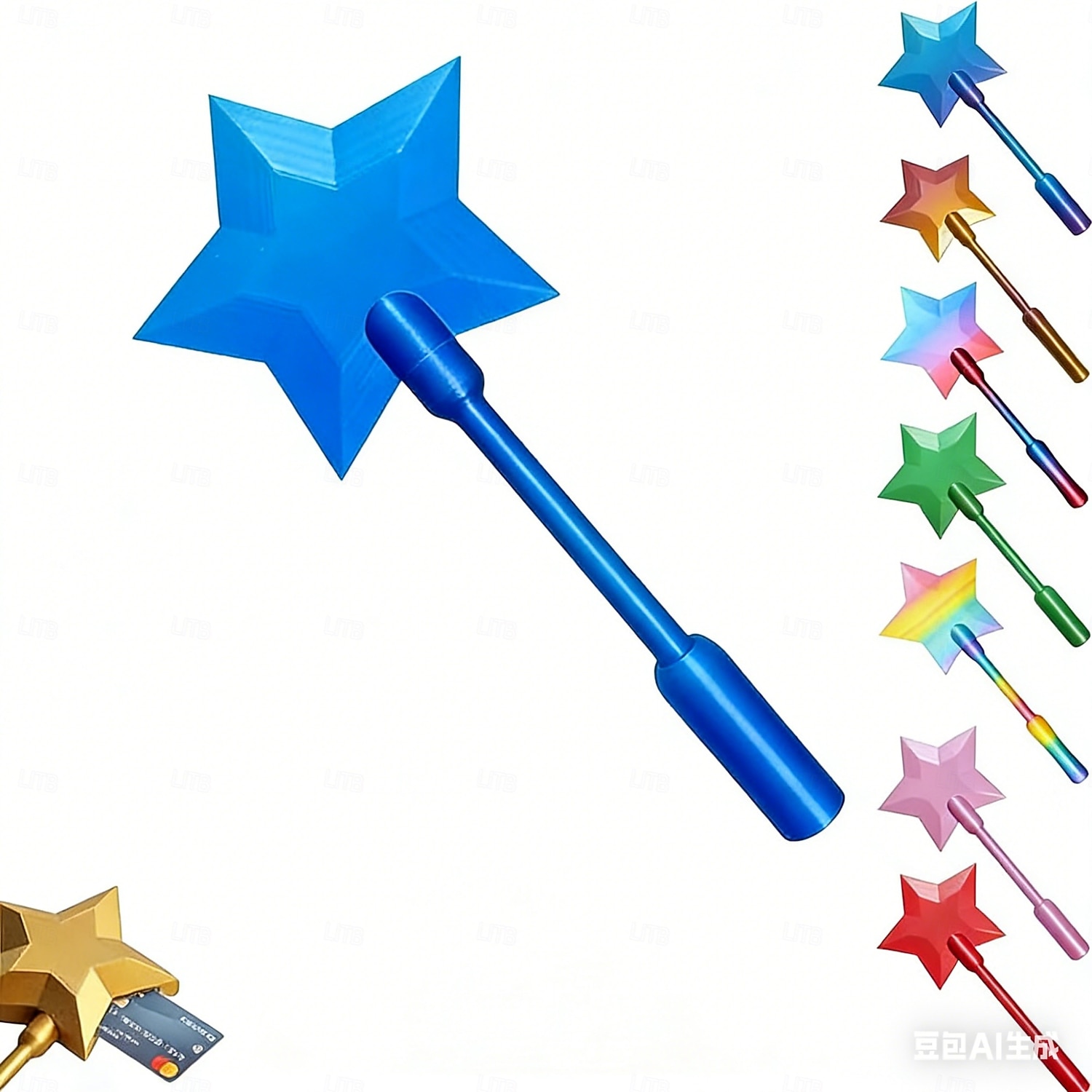 3D-geprinte toverstaf om te betalen met aanraking, magische sterrentoverstaven om mee te betalen, contactloze betaalkaarthouder voor toverstaven, digitale betaalsterrentoverstaven voor gemakkelijk 2026 - $15.99 –P13