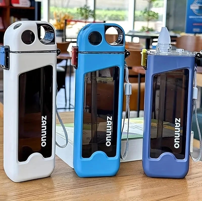 350ml Plastic Water Bottle Leak-proof Square Cup Sports Bottle with Lockable Lid and Measurements for Outdoor Sports Travel Cup Sports Bottle with Lockable Lid&Scale for Outdoor Sports Travel Cup 2026 - $19.99 –P3