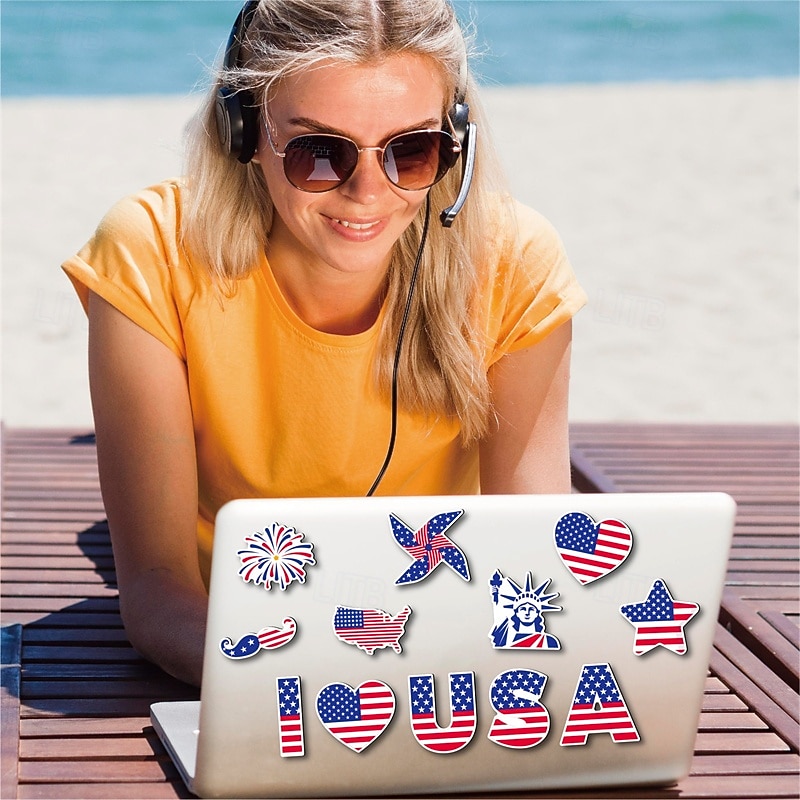 Набор магнитов на холодильник ко Дню независимости, персонализированные мягкие магниты, праздничные декоративные магниты, украшения для дверных рамок автомобилей и вечеринок. 2026 - $12.99 –P2