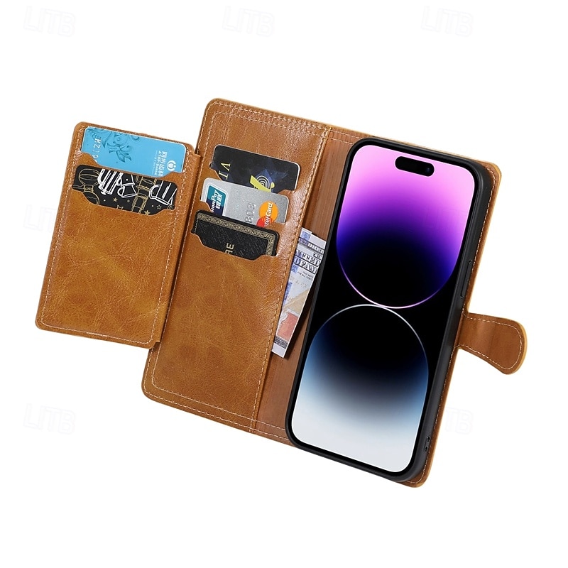 telefono Custodia Per Samsung Galaxy S26 S26 Plus S26 Ultra Custodia Portafoglio Cerniera Protezione Completa Cavalletto Retrò Pelle PU del 2026 a $20.99 –P27