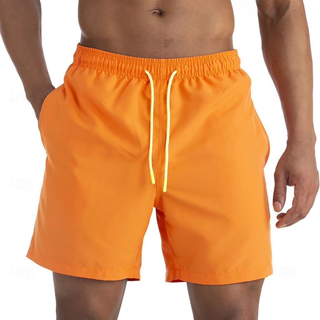 Per uomo Shorts Shorts da Spiaggia Pantaloncini casual Coulisse Tasca Elastico in vita Semplice Impermeabile Comodità Corto Casuale All'aperto Vacanza Vacanza Moda Blu azzurro cielo Micro-elastico del 2026 a $25.99 –P2