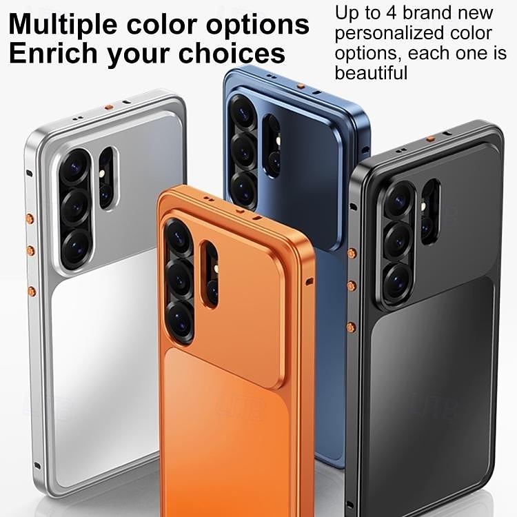 Phone Case For Samsung Galaxy S26 Ultra S25 Ultra S24 Ultra S23 Ultra Back Cover Detachable Magnetic Metal 2026 - $22.99 –P1