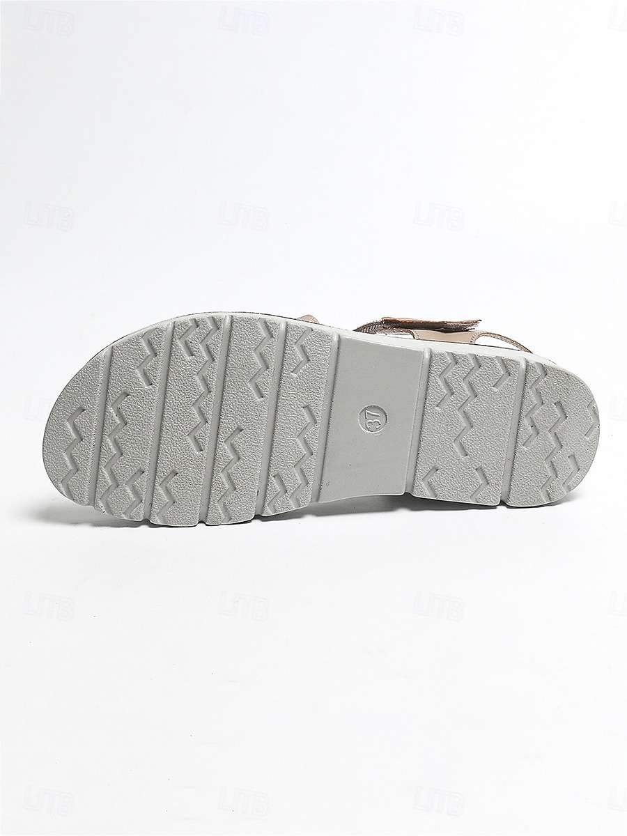 Sandalias deportivas con tiras azules para mujer: cierre de velcro cómodo y ajustable, diseño transpirable con un estilo deportivo moderno, perfectas para actividades al aire libre, senderismo, viajes 2026 - $26.99 –P2