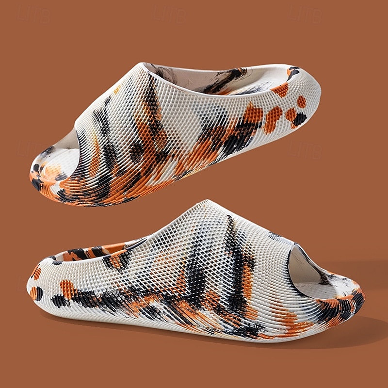 Lätta slip-on sommarstrandskor för män – bekväm ovandel i mjuk EVA, andningsbar öppen tå, halkfria vardagssandaler för poolkanten, semester och utomhusaktiviteter 2026 - $19.99 –P2