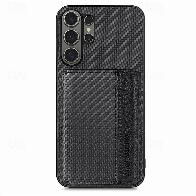 telefon fodral Till Samsung Galaxy S26 S25 Edge S24 FE S23 S22 Plus Ultra A56 A36 A26 A16 A06 Skal Plånboksfodral med stativ Stötsäker TPU PU läder 2026 - $14.99 –P8