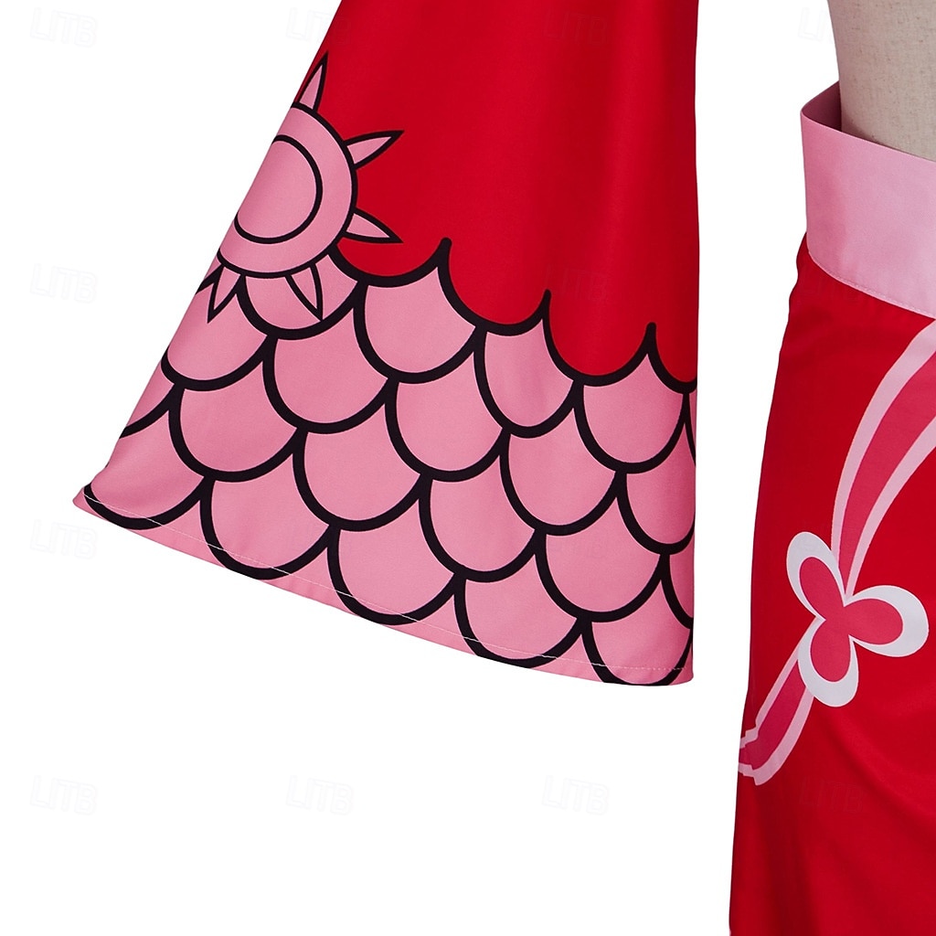 Ocean Adventurer Straw Hat Pirate Anime Dress Outfits Masquerade Cosplay Suits Halloween Vacation Anime Expo Costume For Women's Adults' 2026 - $42.99 –P8