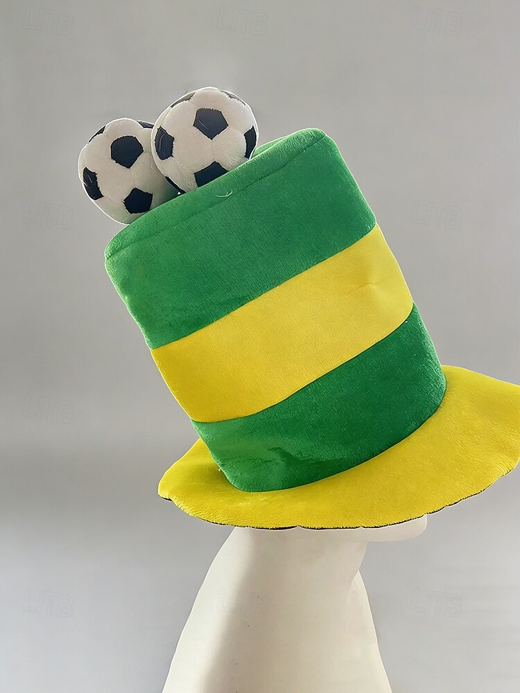Men's Flag Color Soccer Fan Top Hat Polyester Novelty Football Hat in Multiple Colors for Soccer Matches, Supporter Events, Team Spirit & Game Day Wear 2026 - $18.99 –P7