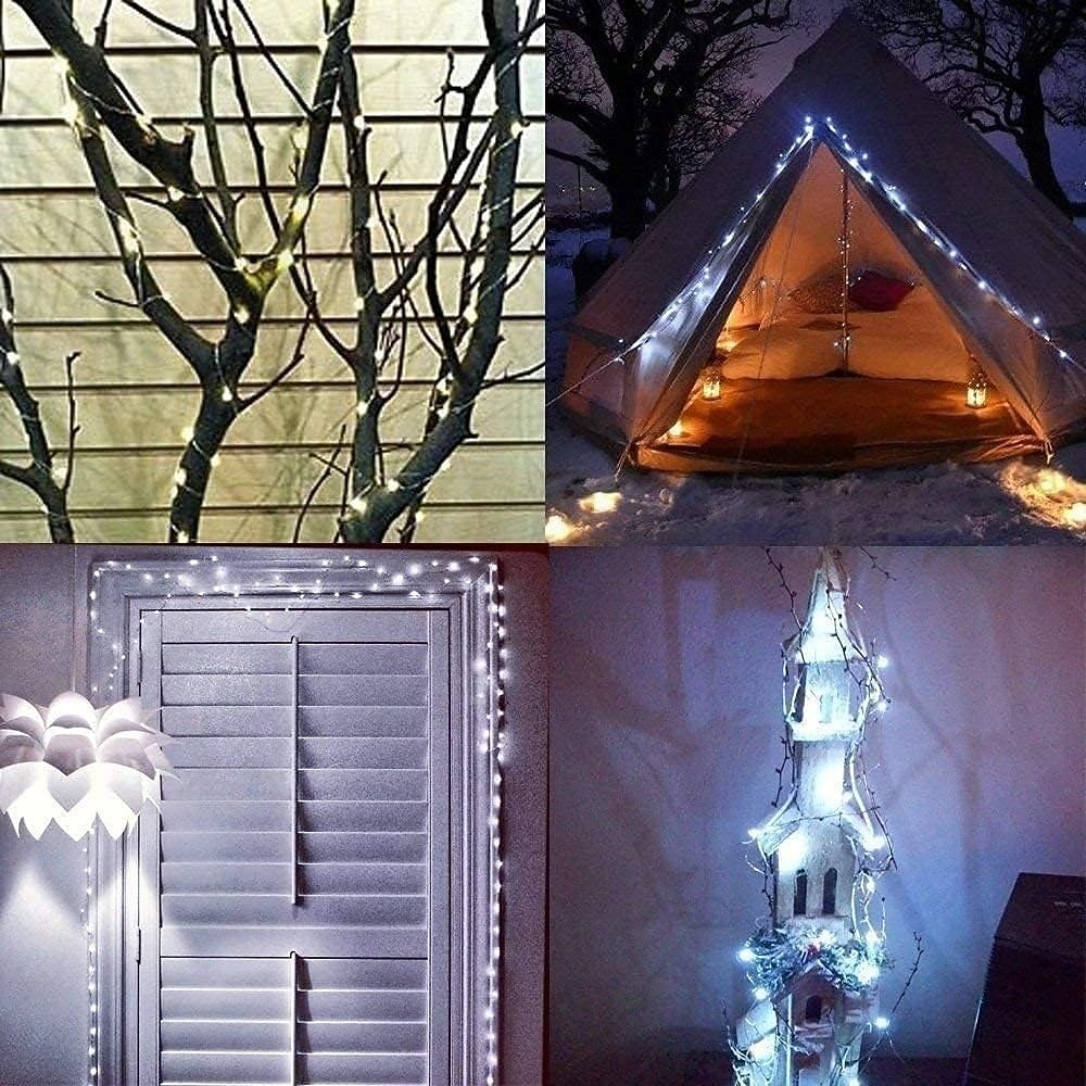 100 m-es kültéri napelemes fényfüzér, 1000 LED, IP65 vízálló, 31 V-os napelem &USB-ről tölthető, 8 funkciós távirányítóval, dekoratív LED-es lámpák kertbe, teraszra, medencébe, esküvőre, partira 2026 - $125.99 –P3