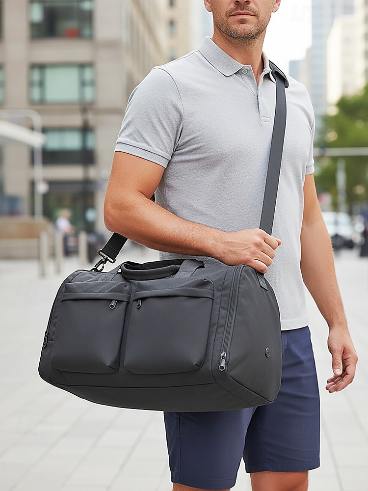 Women's Waterproof Polyester Duffel Bag, Multi-Color, Large Capacity with Multiple Compartments, Foldable and Compact, Ideal for Daily Use, Vacation and Travel 2026 - $29.99 –P2