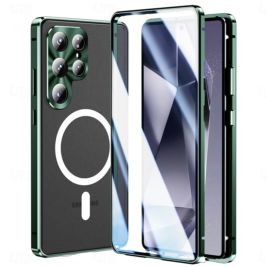 telefon Kılıf Na Samsung Galaxy S26 S26 Plus S26 Ultra Obudowa z adsorpcją magnetyczną Krystalicznie czyste Smukła obudowa Odpianane i ochraniacz ekranu Lustro Stop aluminium 2026 - $31.99 –P6