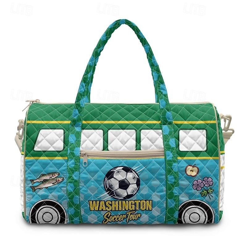 bolsa de ropa deportiva para partido mundial de fútbol 2026, fútbol vintage, unisex para adultos, para partidos al aire libre. 2026 - $38.99 –P12