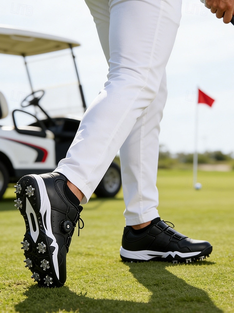 Men's Premium White Golf Shoes with High-Performance Outsole – Stylish and Comfortable for Professional Golf Players 2026 - $99.99 –P3