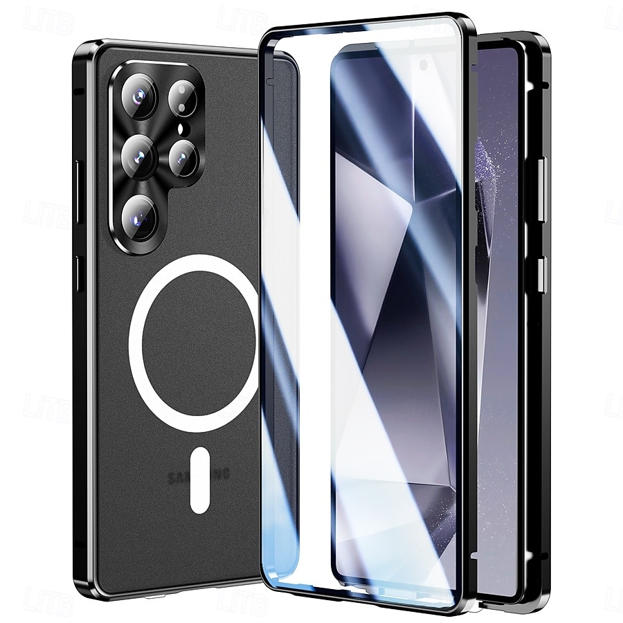 telefon Kılıf Na Samsung Galaxy S26 S26 Plus S26 Ultra Obudowa z adsorpcją magnetyczną Krystalicznie czyste Smukła obudowa Odpianane i ochraniacz ekranu Lustro Stop aluminium 2026 - $31.99 –P8