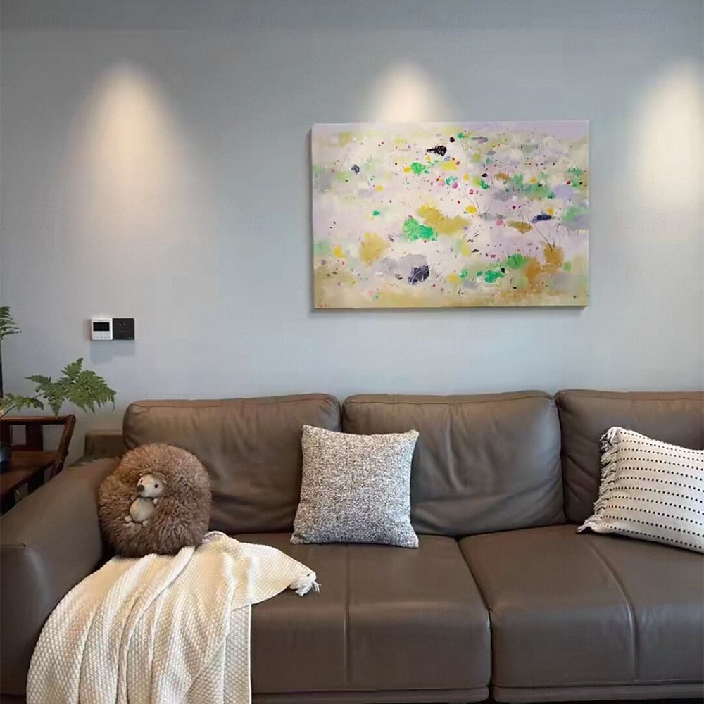 Handmade Oil Painting Canvas Wall Art Decoration Abstract for Home Living Room Dining Bedroom Decor Rolled Frameless Unstretched Painting/Stretched Frame Hanging Painting 2026 - $55.99 –P4