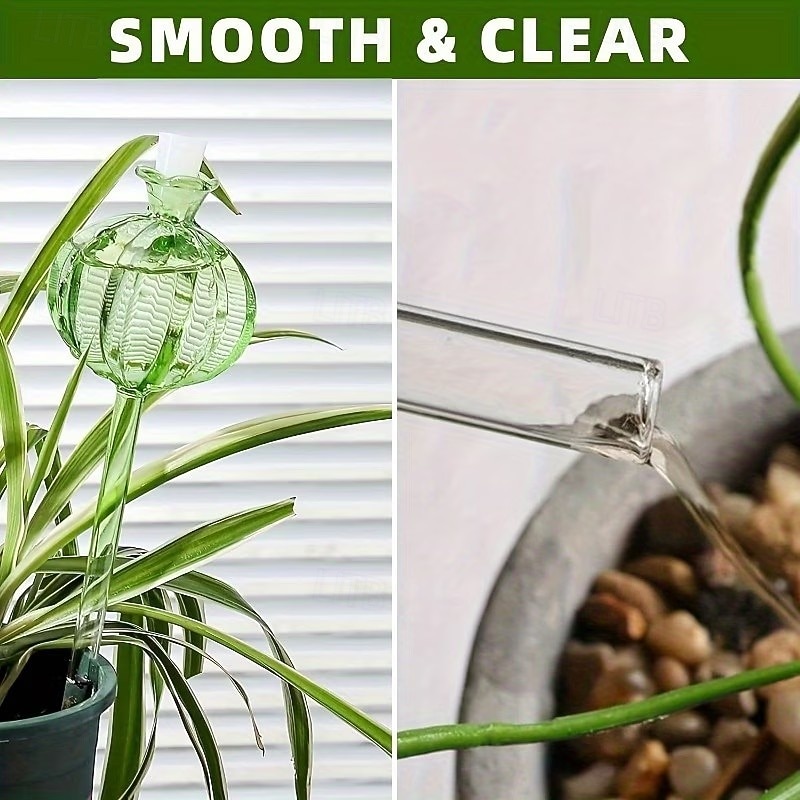 3/6PCS Cactus-shaped Automatic Watering Device Set, Plastic Watering Ball Tips, for Self-watering, Charming Decorative Design, Green 2026 - €10.78 –P8