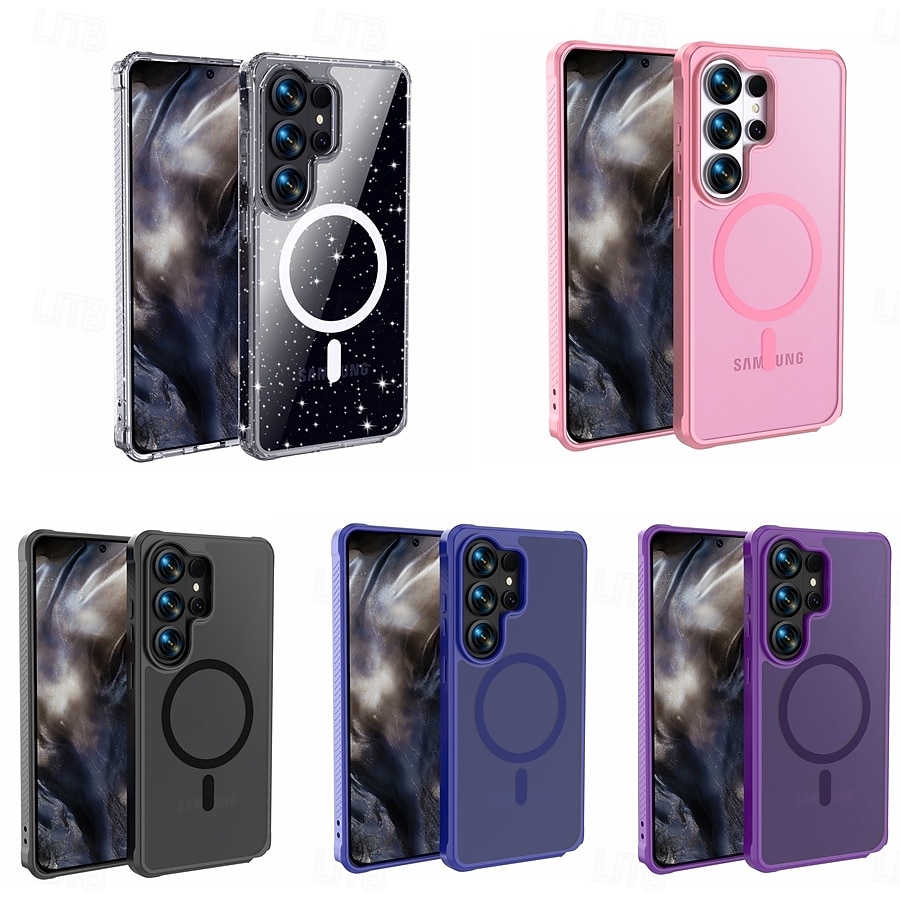 puhelin Etui Käyttötarkoitus Samsung Galaxy S26 S26 Plus S26 Ultra Takakuori Tukee langatonta latausta TPU 2026 - $16.99 –P1