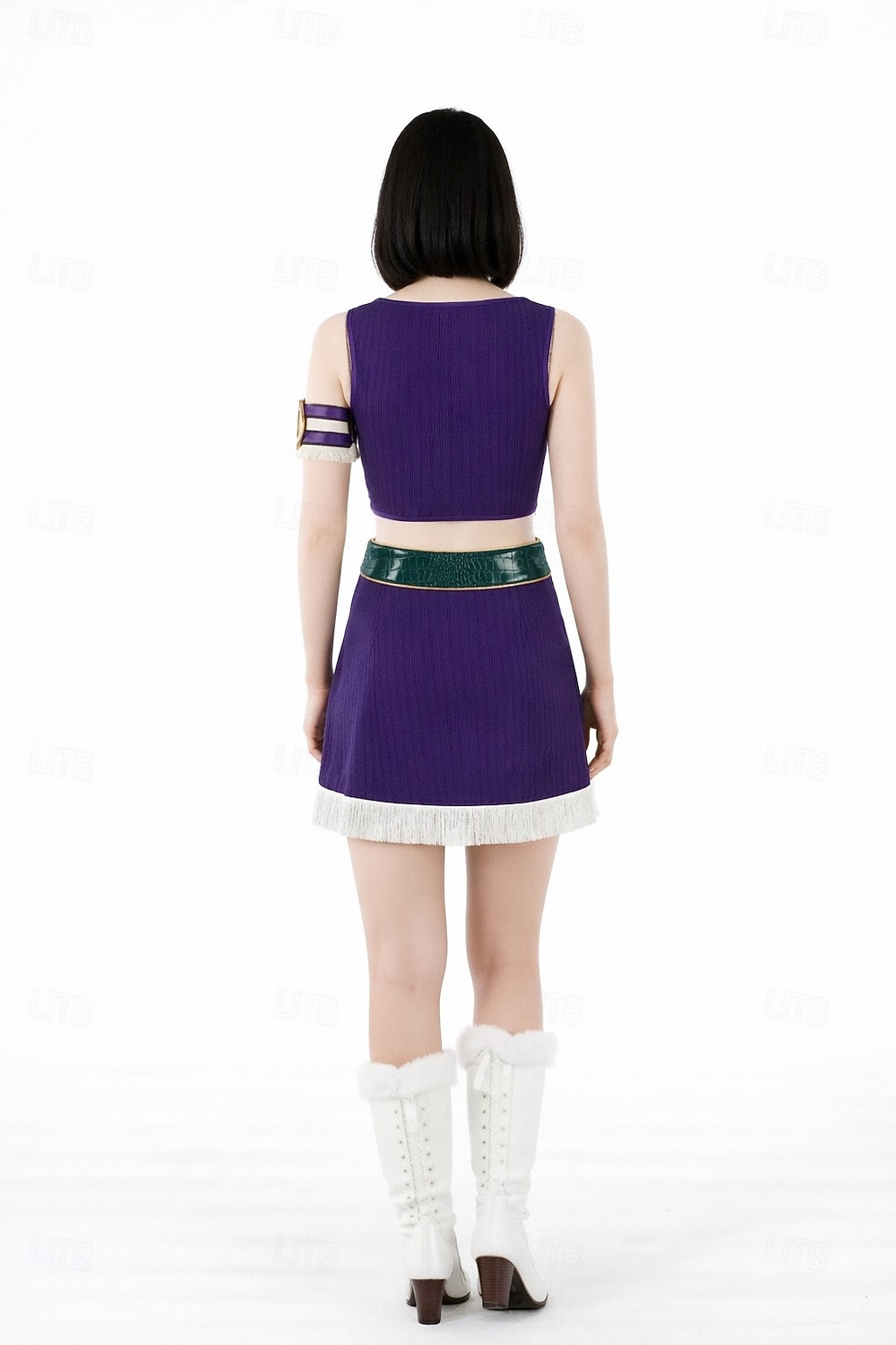 Disfraz de pirata con sombrero de paja de aventurero marino y sombrero de vaquero, disfraz de cosplay de anime de alta calidad para mujeres adultas, ideal para Halloween, carnaval y exposiciones de 2026 - $210.39 –P13