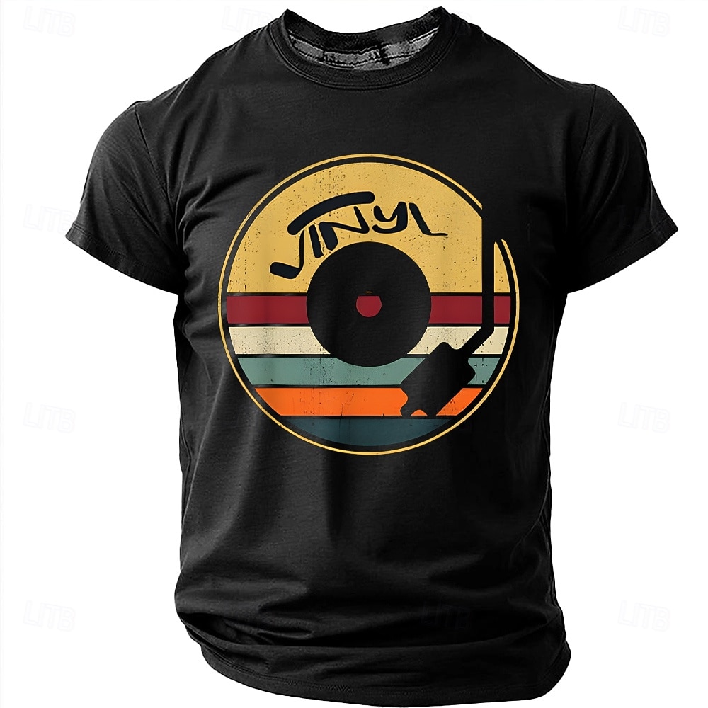 Per uomo Musica Maglietta Manica Corta maglietta Stampa 3D Girocollo Camicia Moda Quotidiano Quotidiano Streetwear Blu Nero Rosso Estate Primavera Abbigliamento S M L XL XXL XXXL del 2026 a $21.99 –P1