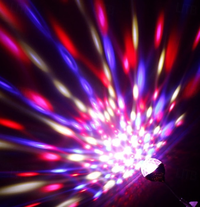 csillagos autótető-világítás, 360°-ban állítható csillagos éjszakai fény 6 fénykombinációval, 2 az 1-ben hordozható USB autós mennyezeti belső világítás autókhoz/hálószoba dekorációkhoz/bulihoz 2026 - $17.99 –P5