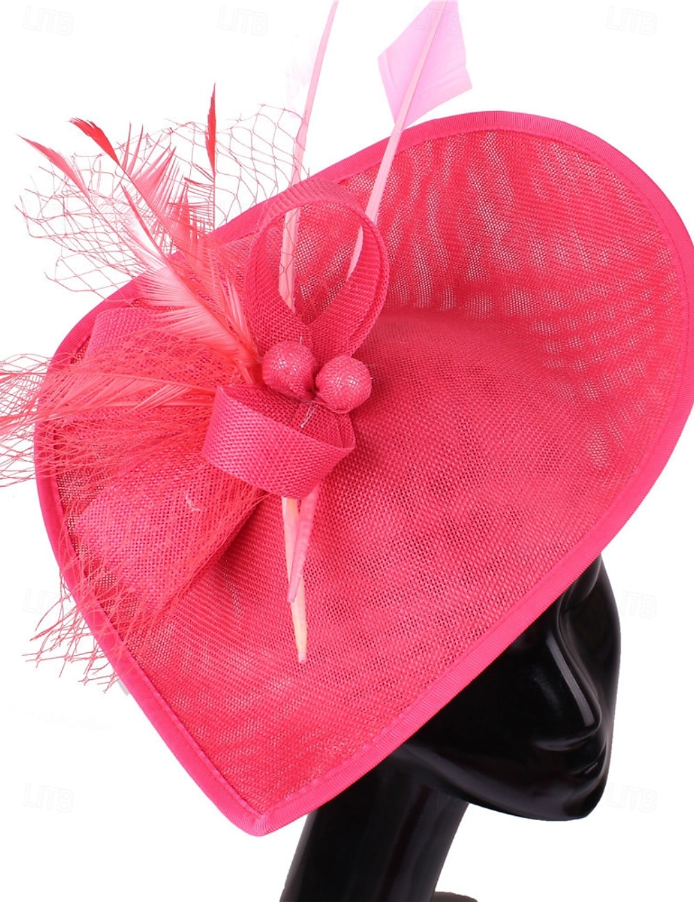Fascinators Polyester Wedding Birthday Vintage Cute Retro With Feather Headpiece Headwear 2026 - $28.99 –P17