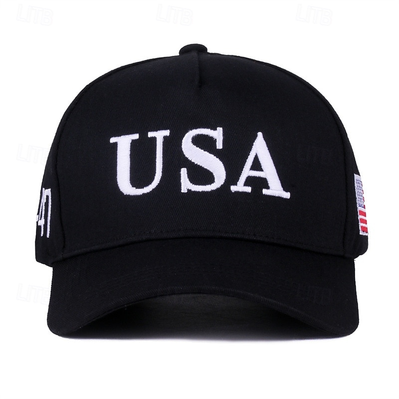 vlastenecká baseballová čepice s výšivkou americké vlajky, nastavitelná tátová čepice pro muže a ženy, venkovní sluneční klobouk, 4. července, Den nezávislosti, 250. výročí, Den památky 2026 - $16.99 –P7