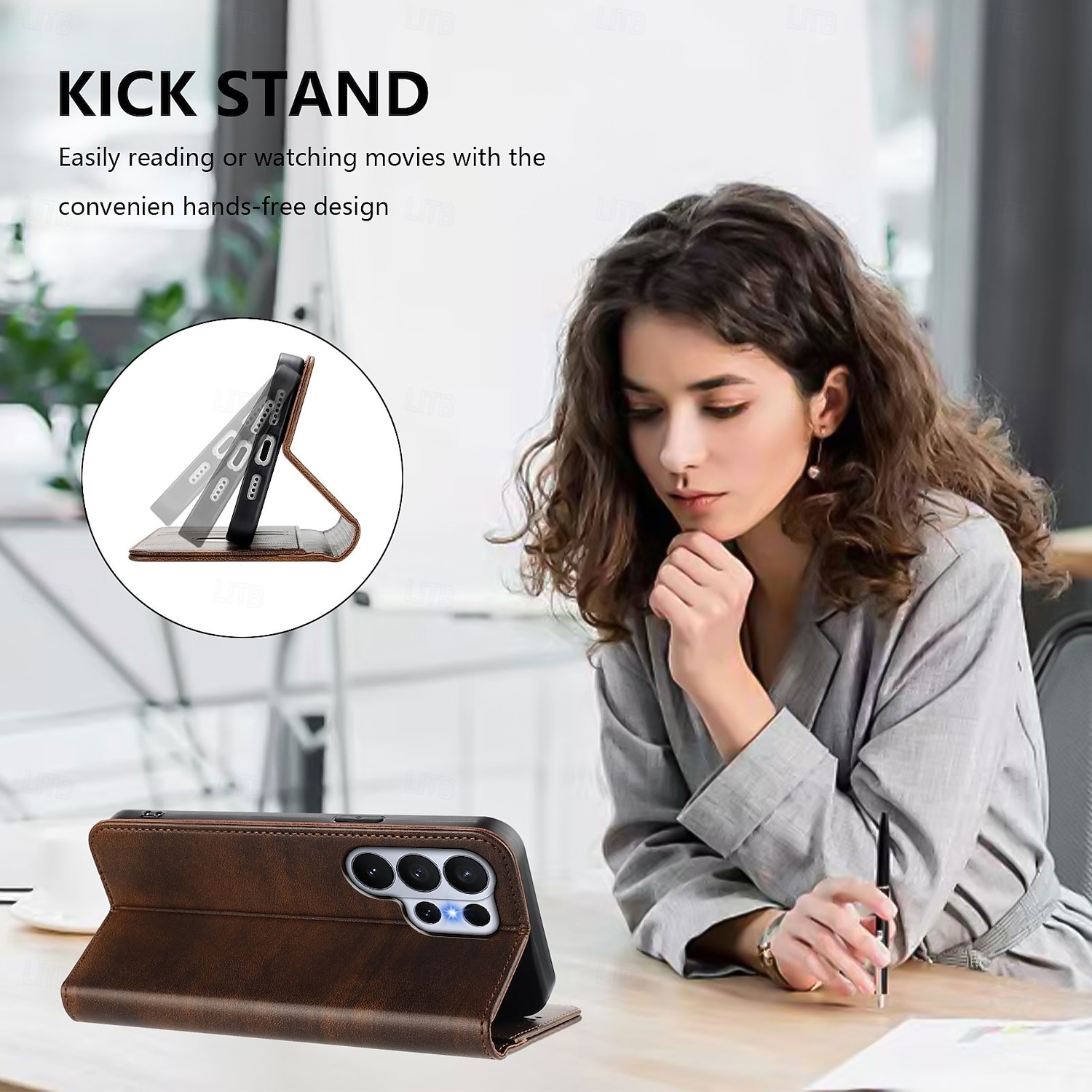 Phone Case For Samsung Galaxy S26 S26 Ultra Plus Wallet Case with Stand Holder Support Wireless Charging Card Slot Retro TPU PU Leather 2026 - $15.99 –P5