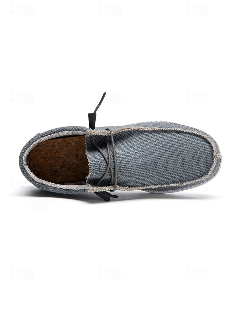 Men's Canvas Outdoor Resort Shoes – Comfortable Slip-On Loafers for Travel, Walking and Casual Resort Wear 2026 - $42.99 –P13
