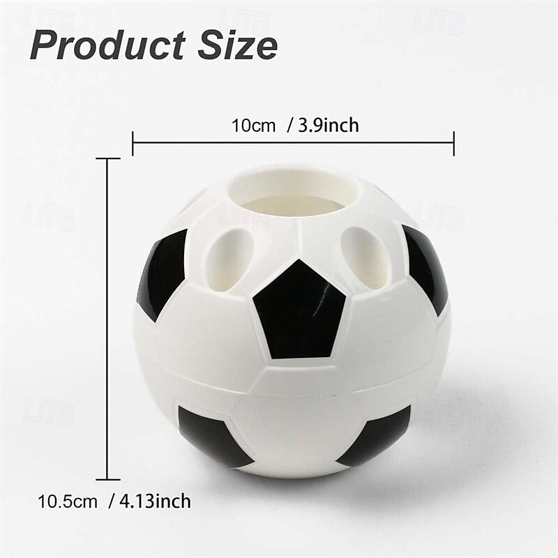 Confezione da 2 portapenne a forma di pallone da calcio - Portapenne a tema Mondiali di calcio 2026 per scrivania, organizer sportivo da scrivania, regalo per bambini tifosi, articoli per ufficio e del 2026 a $14.99 –P6