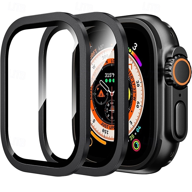 [Paquete de 4] Reloj Protector de pantalla Compatible con Apple Watch Ultra 49mm Cobertura máxima sensible al tacto Alta definición clara Vidrio Templado Accesorios Reloj 2026 - $17.99 –P2