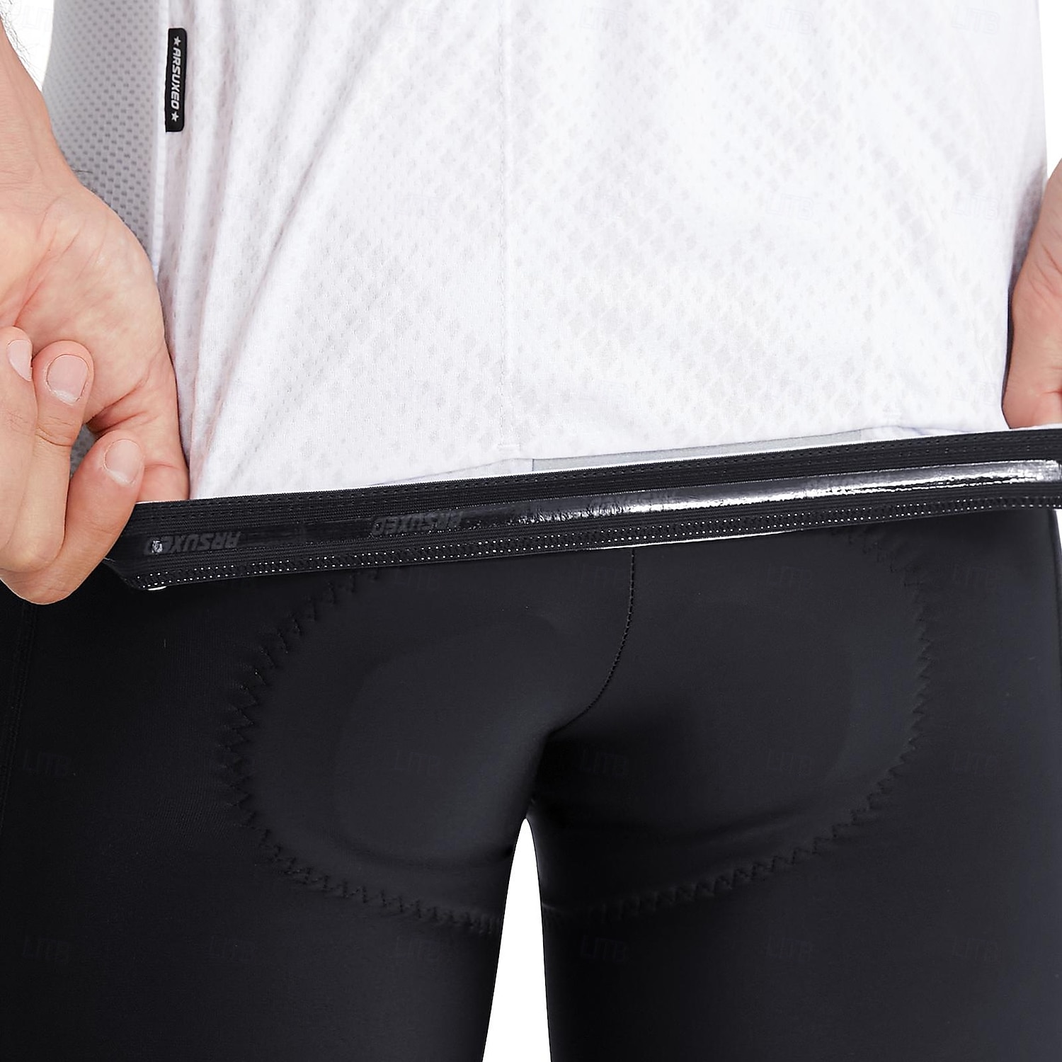 Ανδρικά Πουλόβερ Γεωμετρικό Κοντομάνικο Ποδήλατο Αθλητική μπλούζα με 3 πίσω τσέπες Ύγρανση Αθλητισμός Θαλασσί Λευκό Ρουμπίνι Ρούχα 2026 - $42.99 –P29