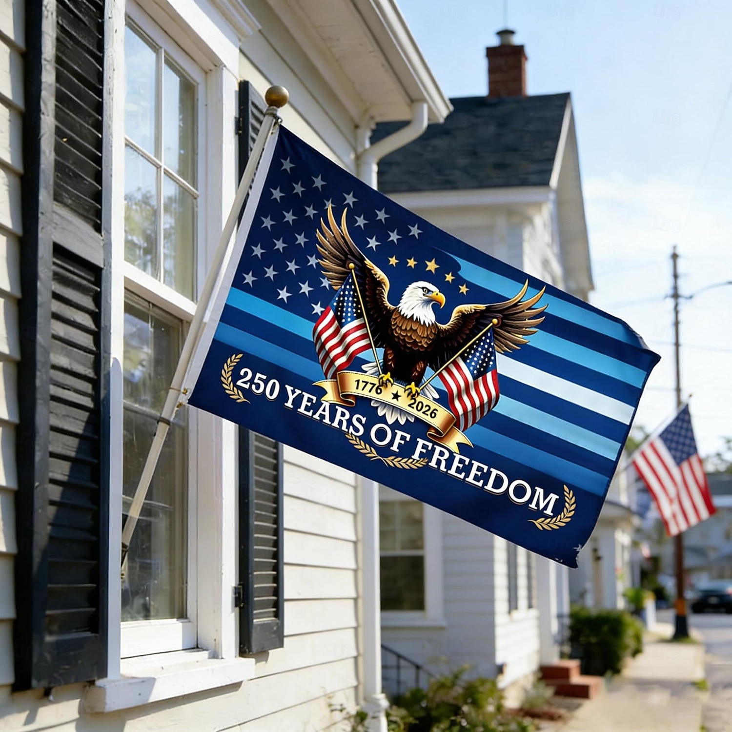 Bandiera degli Stati Uniti per il 250° anniversario, formato 3x5 piedi, ideale per esterni, celebrazioni patriottiche e per la festa dell'indipendenza, perfetta per la casa, il giardino e l'esposizione all'aperto. del 2026 a $21.99 –P5