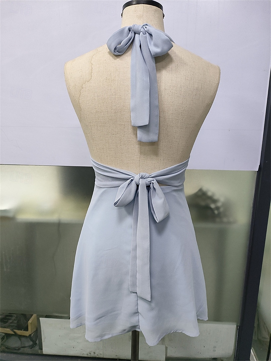 Damskie Sukienka mini Biała sukienka Czarna sukienka Elegancka sukienka Moda Gorący Klasyczny Codzienny Na zewnątrz Plaża Luźna Równina Bez rękawów W serek Czarny Biały Rumiany róż Czerwony Lato 2026 - $32.99 –P12