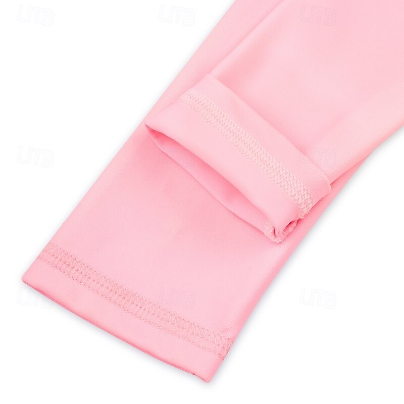 Maillot de bain Enfants Fille Extérieur Graphique Vacances Fermeture éclair Maillots de bain 4 ans et + Été Bleu Rose Claire Rose Claire de 2026 ? $21.99 –P12