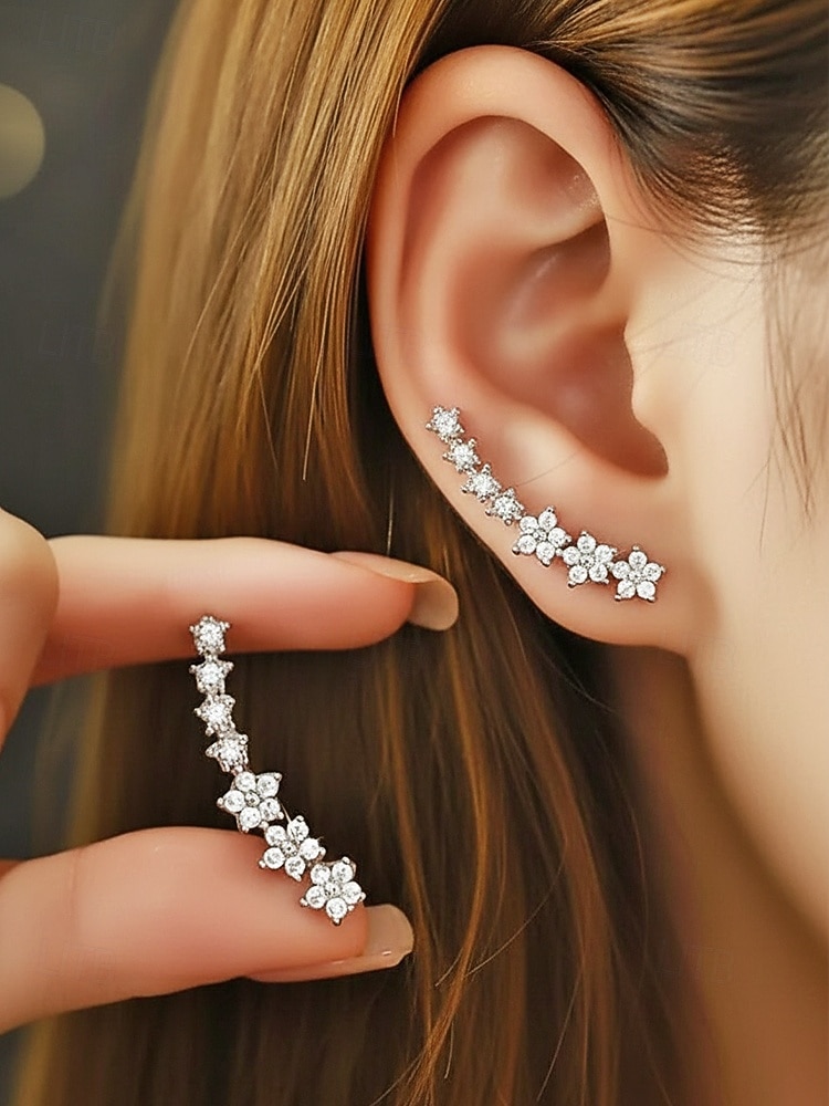 orecchini da donna in lega boho con fiori, eleganti e alla moda, disponibili in oro e argento, leggeri ed eleganti, perfetti per le vacanze, i viaggi, l'uso quotidiano e gli outfit casual del 2026 a $7.99 –P1