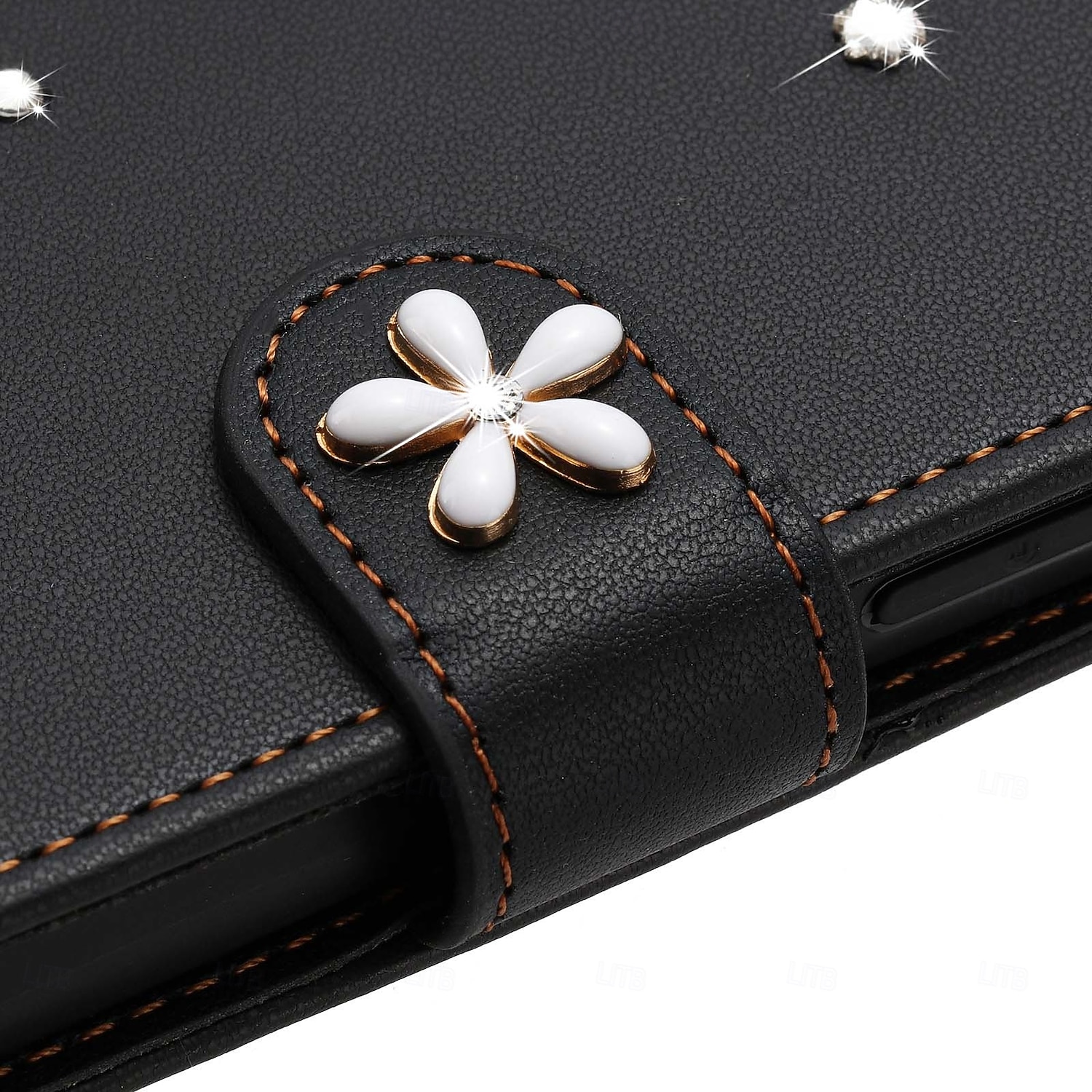 telefono Custodia Per Samsung Galaxy S26 S26 Plus S26 Ultra per Donna Ragazza con Supporto Slot per Carte Fiore Floreale TPU Pelle PU del 2026 a $17.99 –P12