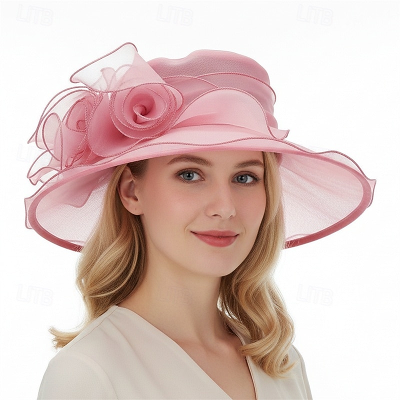Derby Cappello Cappello da chiesa Cappello Kentucky Derby Gentildonna Nobildonna Costume Per donna Derby Ascot Festival delle corse di cavalli Adulti Cappello Primavera & Estate del 2026 a $20.99 –P1