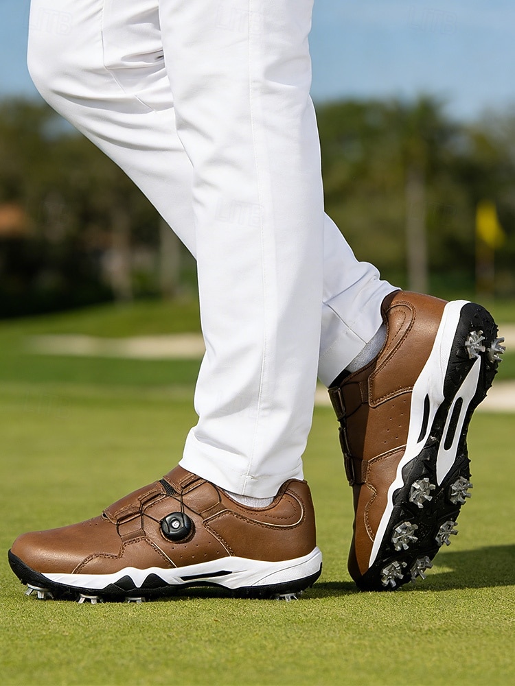 Men's Premium White Golf Shoes with High-Performance Outsole – Stylish and Comfortable for Professional Golf Players 2026 - $99.99 –P7