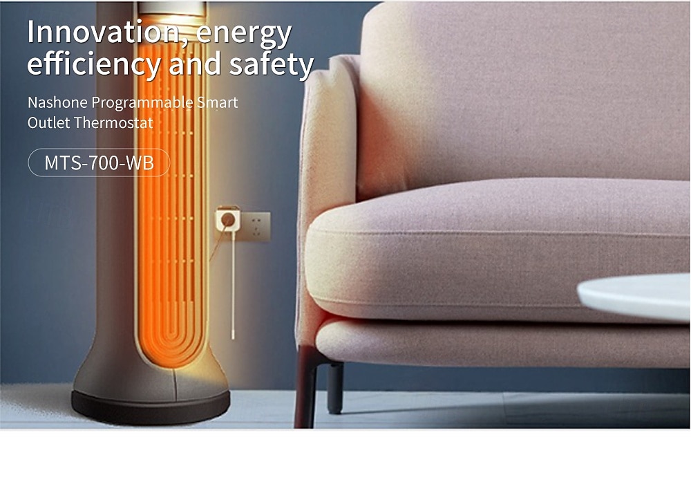 Programmable Smart WiFi Thermostat Plug Mini Temperature Controller 10A Plug-in Socket APP Control Voice Control Schedule Timer Electric Switch for Heating Cooling Appliances 2026 - $64.99 –P10