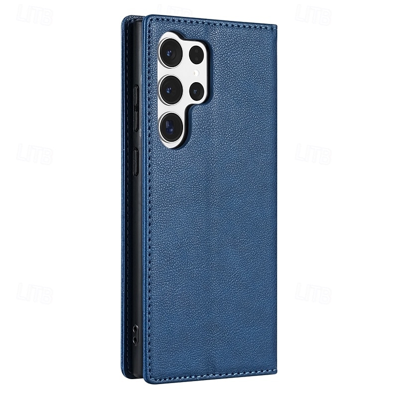 Phone Case For Samsung Galaxy S26 S26 Plus S26 Ultra Wallet Case Flip Cover Magnetic Full Body Protective Kickstand Retro PU Leather 2026 - $18.99 –P14