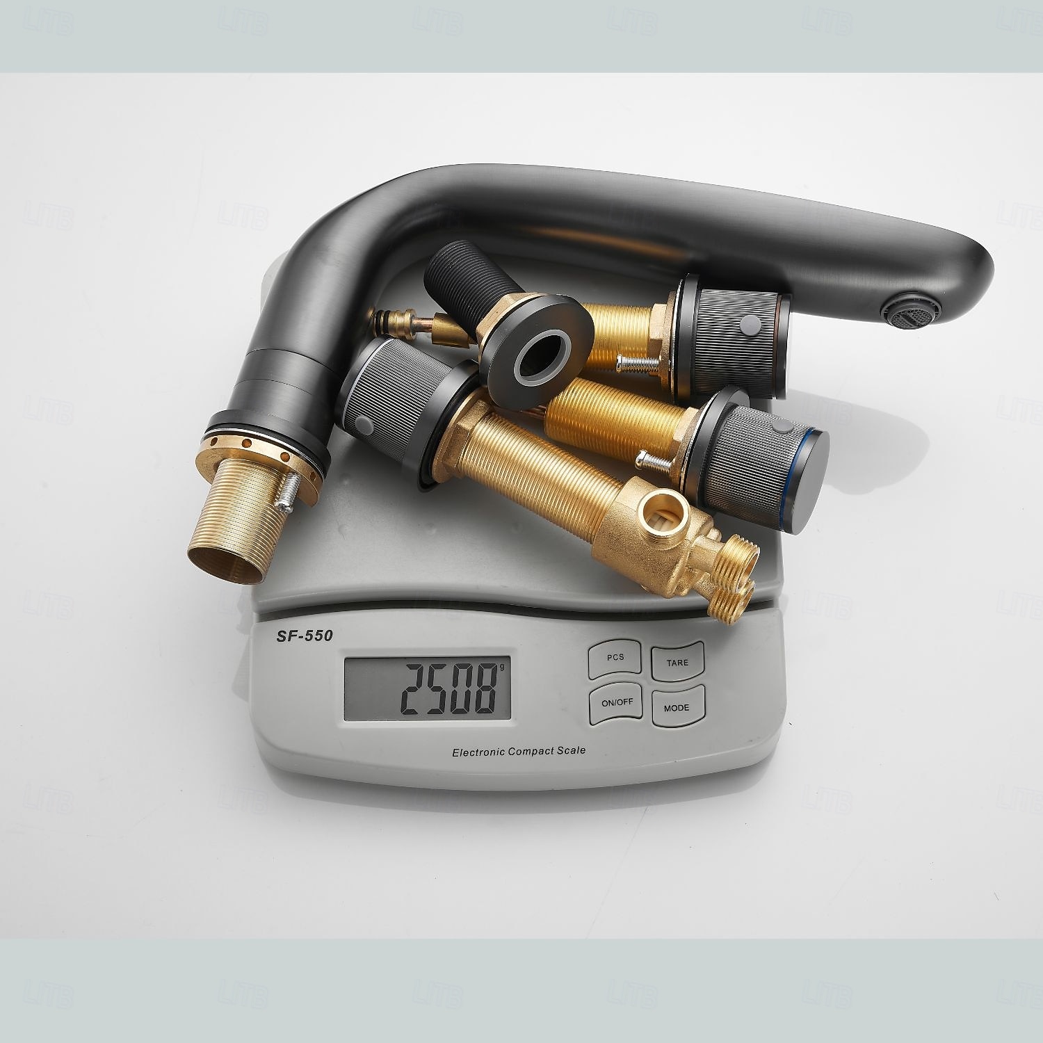 Badekarskran - Moderne Krom Frittstående Messing Ventil Bath Shower Mixer Taps 2026 - $579.89 –P6