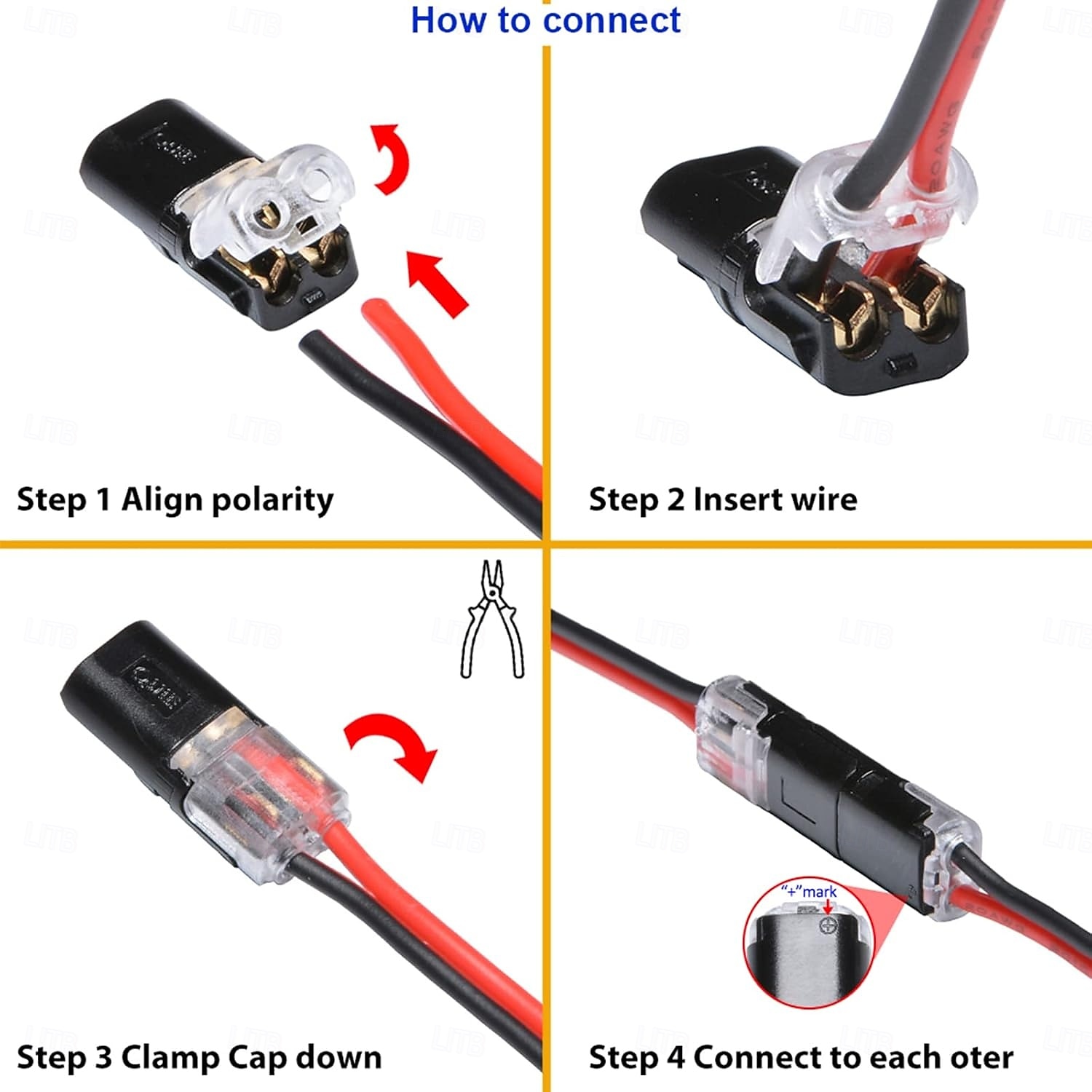 Conector de enchufe de doble cable con hebilla de bloqueo, conectores rápidos de cable con bloqueo ignífugo, adecuados para reparaciones de emergencia, cableado doméstico y automotriz, fáciles de 2026 - $17.99 –P1