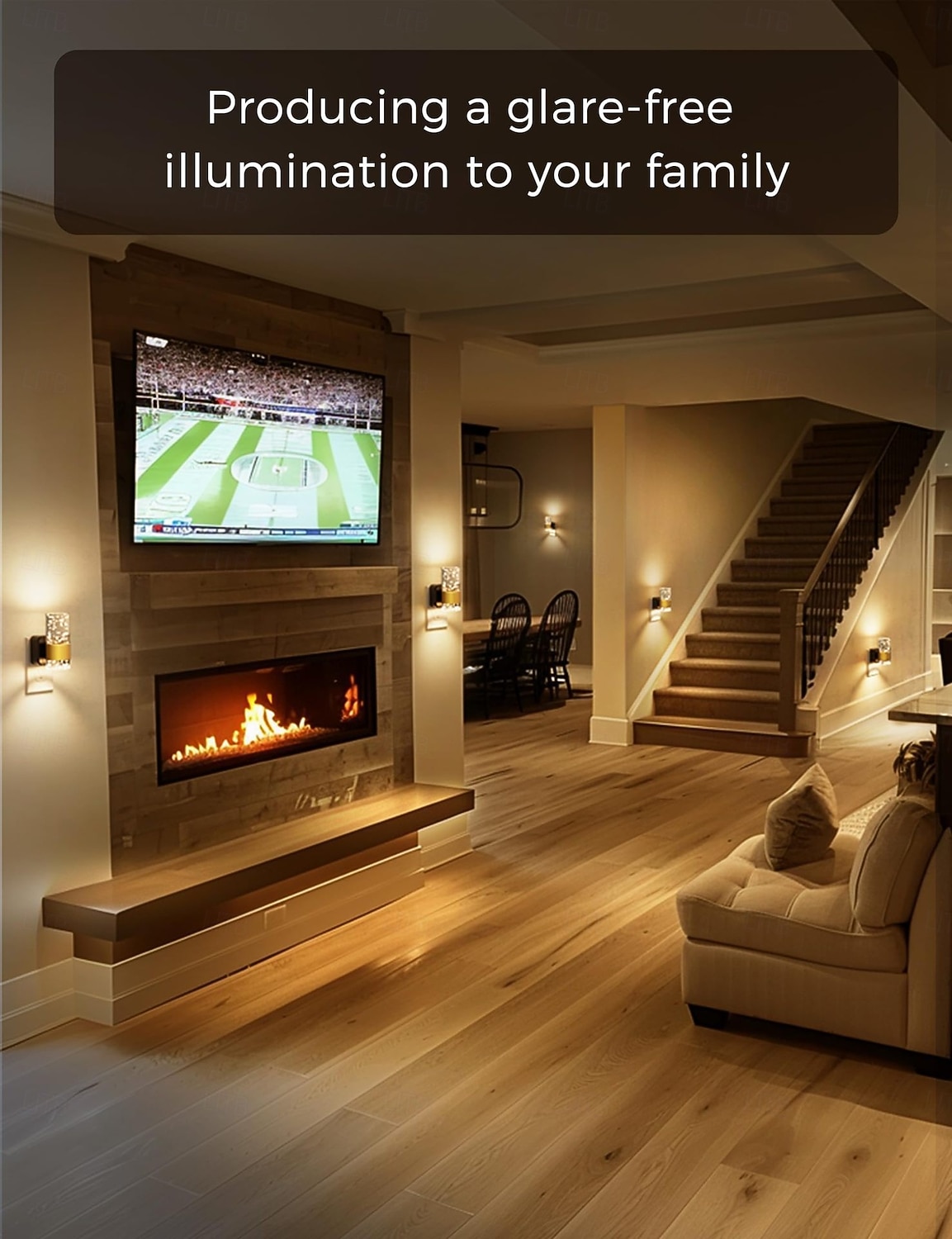 2026年 プラグイン式スマートライトセンサーLEDウォールナイトライト、モーションセンサー &光センサー式屋内LEDランプ。寝室、リビングルーム、階段、キッチン、玄関、バスルームなどの間接照明に最適。  コレクション – $23.99 –P7